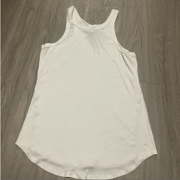 CRZ YOGA Classic White Tank Top size L - Picture 1 of 2